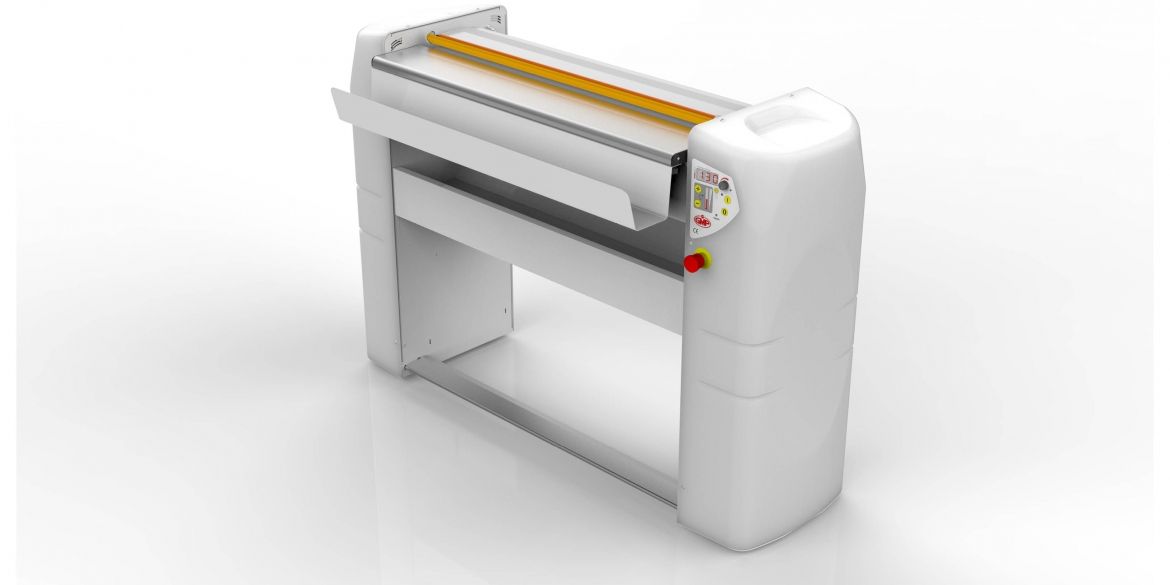 E100.25 - Repasseuse électrique GMP - rouleau 1000 x Ø250 mm - production horaire 25 kg_4