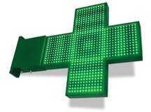 Croix de pharmacie simple ou double face à diodes sur mesure - OUEST ENSEIGNES_4