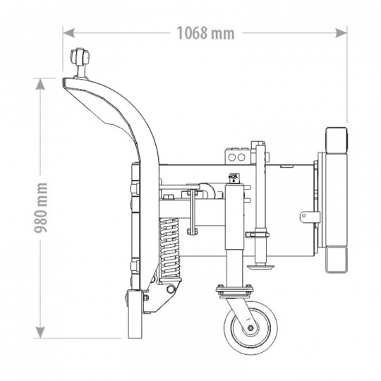 Lame à neige étrave ou vario standard - hydraulique, robuste et compatible engins moyens à gros_4