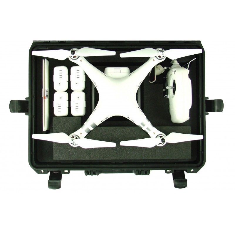 Phantom 3 standard - malette de rangement pour drone - caltech  - mallette étanche - ven-p3s_4