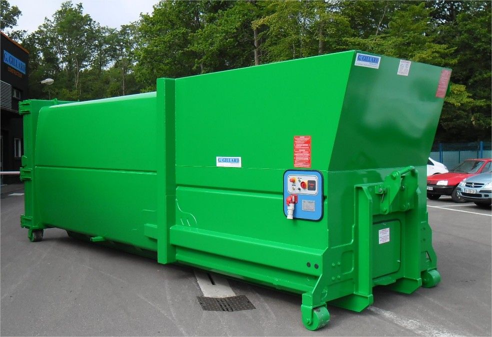 Compacteur monobloc dédié aux déchets grands volumes - Série KA_0