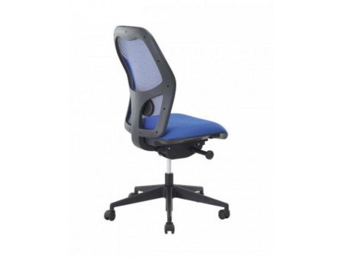 Tabouret haut synchrone polyvalent avec dossier résille - ELLIOT - design ergonomique et réglable_4