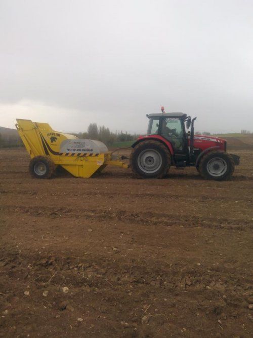 Épierreuse Kaplan 200 - Tutkun Kardesler - largeur 200cm - profondeur max. 30-35cm - collecte pierres 3 à 40cm_4