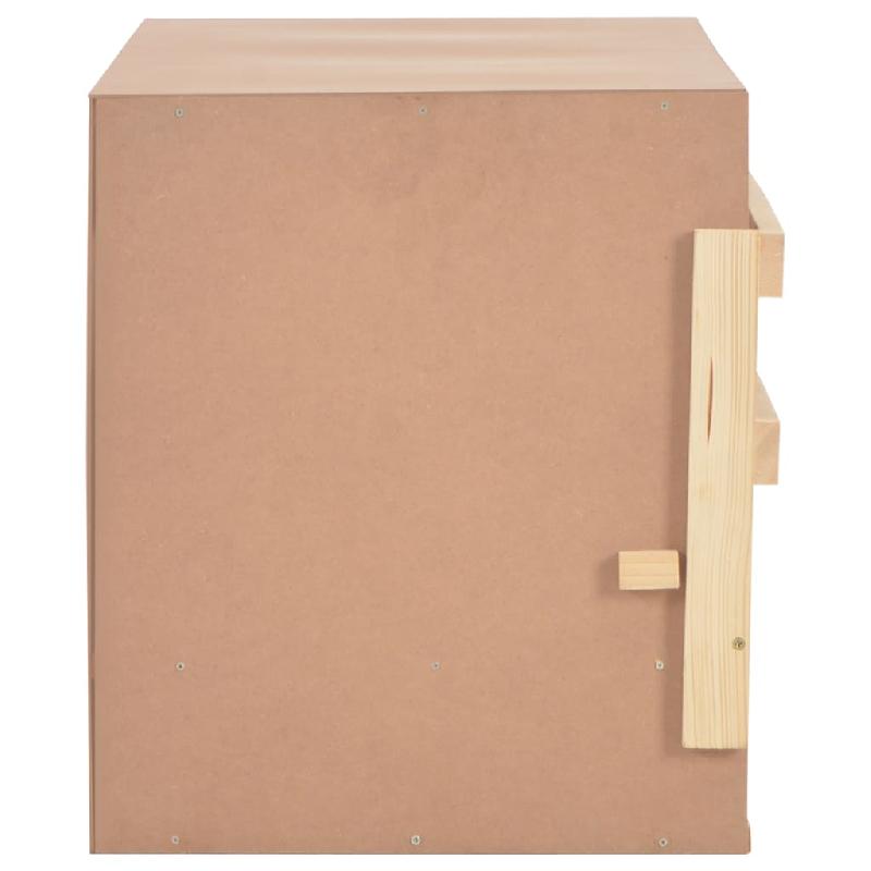 Vidaxl pondoir 3 compartiments 96x40x45 cm bois de pin massif 170656_4