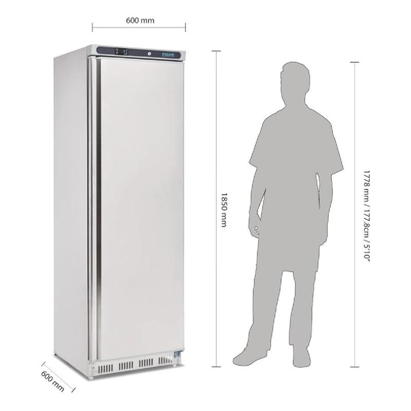 Armoire réfrigérée négative Inox - 1 porte - Série C - 365L | Polar - CD083_4