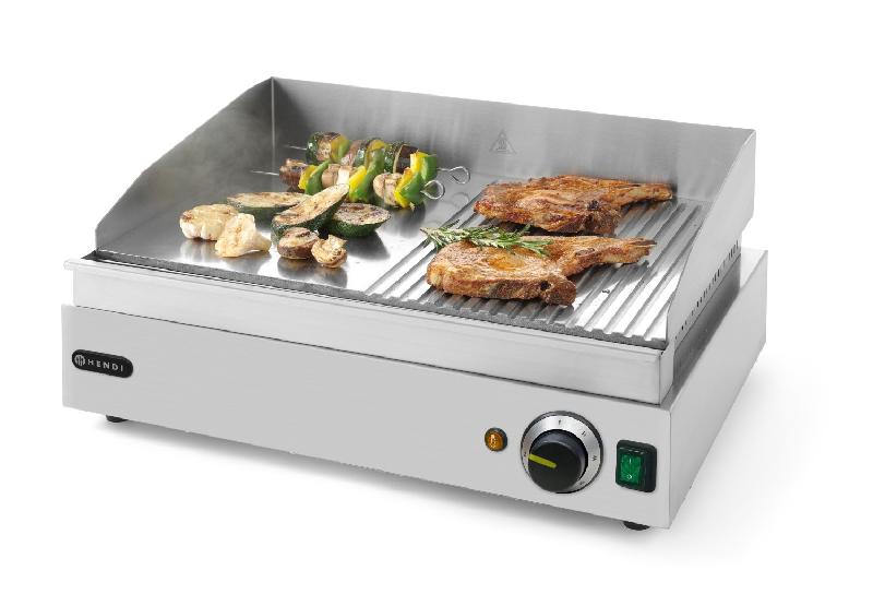 Grill Profi Line moitié rainuré 518x328mm HENDI_4