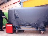 Powertug - tracteur pousseur Nu-Star Material Handling Ltd - moteurs 1 kW - remorqueur de récipients et chariots jusqu'à 1000 kg_4