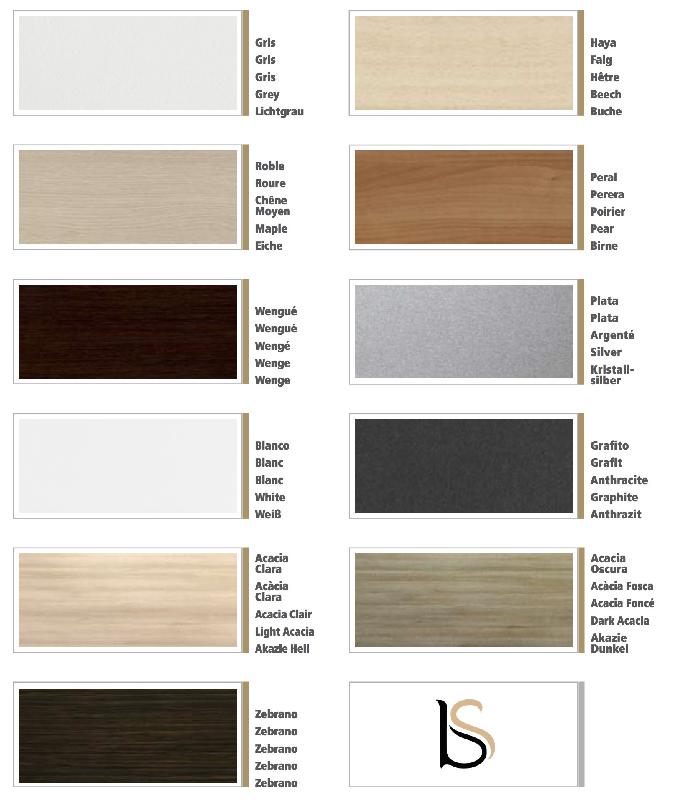 Grand bureau d'accueil droit Delta - Mobel Linea - gris satin, 284, Non_4