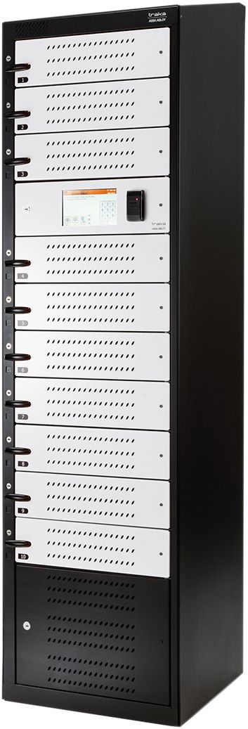 Casier électronique sécurisée pour tablettes et pc portables - traka box_4