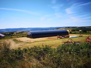 Tunnel d'élevage pour bovins  - TYPE 9.50 ou 10m_4