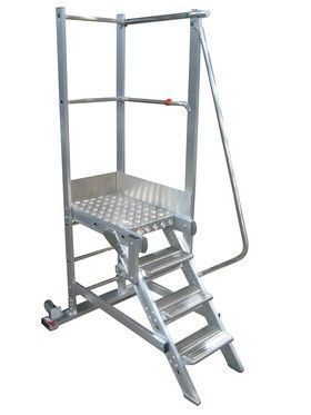 Escabeaux roulants certifiés pour l'agroalimentaire