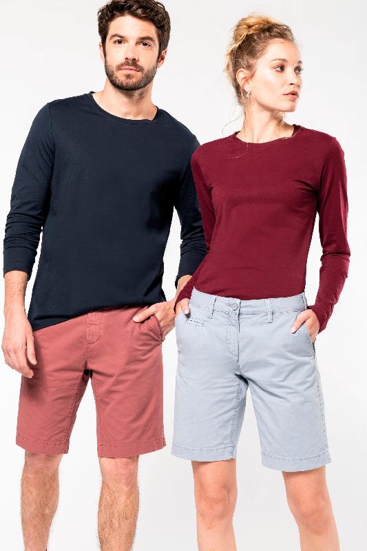 Bermuda aspect délavé homme - Kariban - 100% coton - Réf: K752_4