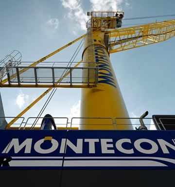 Grue LHM 800 pour le déchargement rapide de navires de grande capacité