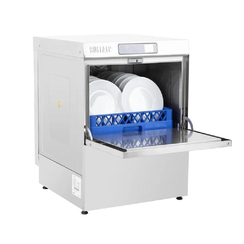 Lave-vaisselle digital casier 500x500 -Avec pompe de vidange | Buffalo - HC518_4