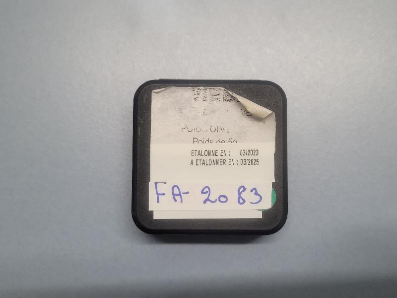 Poids d'étalonnage ZWIEBEL 5g classe M1 INOX_4