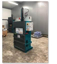 Compacteur industriel MINIPAC pour optimisation du recyclage des déchets