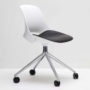 Trea - chaise de bureau Humanscale Ltd - largeur 559 mm - piétements étoile, 4 pieds ou luge_0
