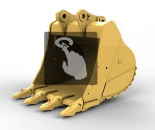 550-9622 godet d'excavation à usage très intensif - caterpillar finance france - 1 200 mm (48 in) - capacité 1.2 m³_4