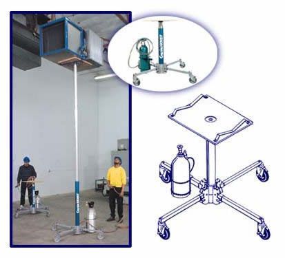 Appareil de levage Genie Super Hoist avec plateau monobloc robuste