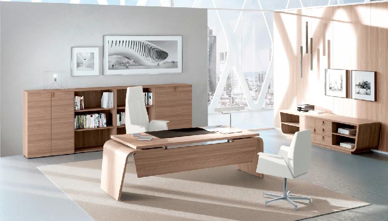 Bureau de Direction design Italien piètement extérieur So Luna_4