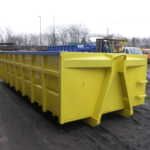 Benne en acier robuste avec soudures continues