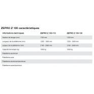 Z 100 - Hayon élévateur - Hiab Zepro - Levage 1000 kg pour camions 5 à 12 tonnes_4