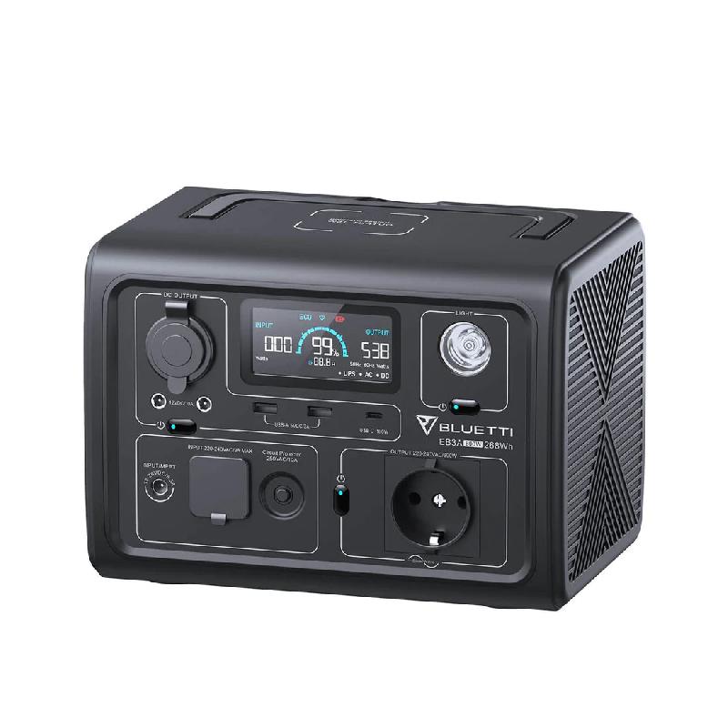 BLUETTI EB3A + PV120 Groupe électrogène solaire_4