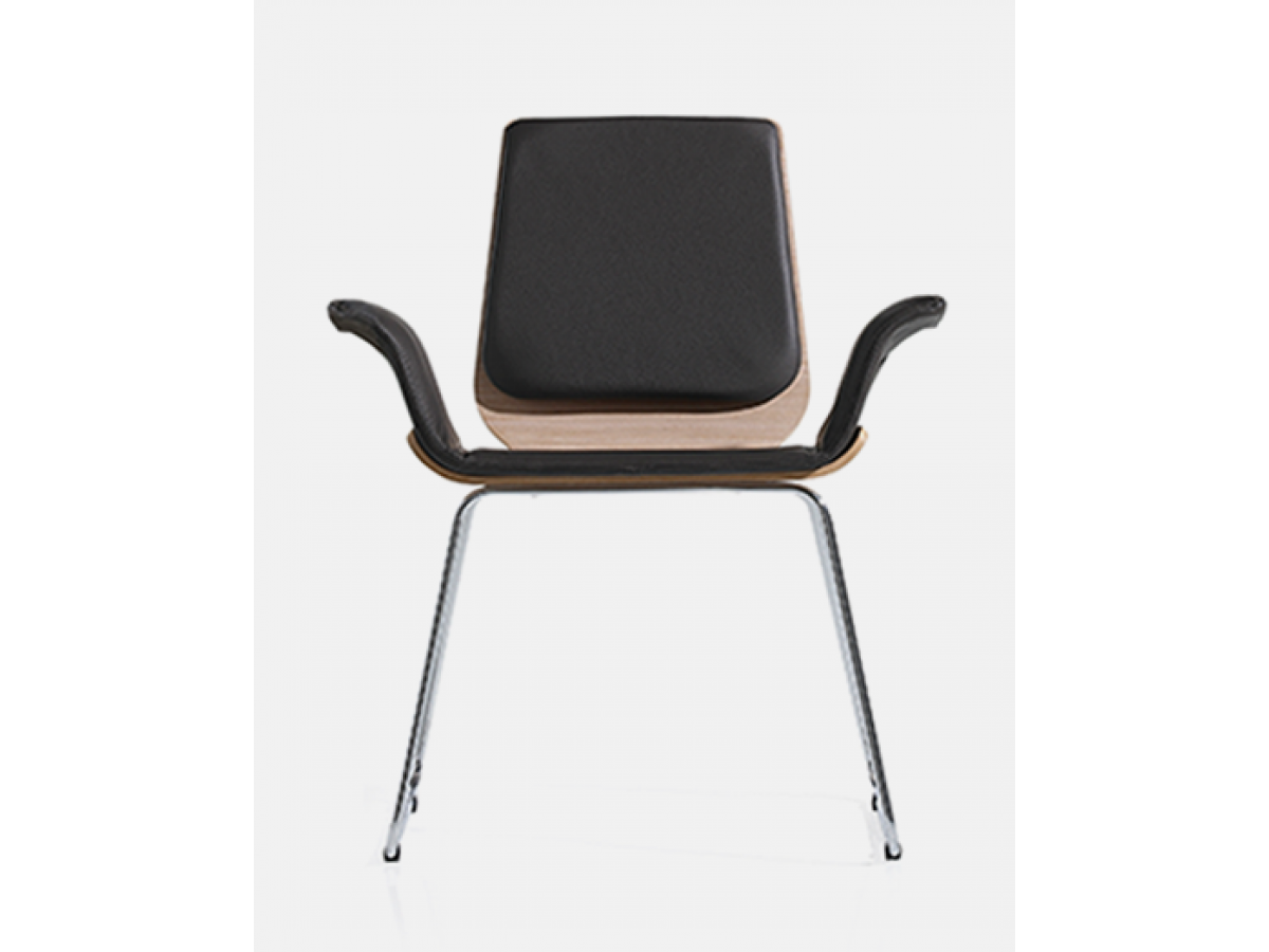 Chaise d'accueil stylée, confortable et ergonomique - SPERA avec options et finitions variées_4