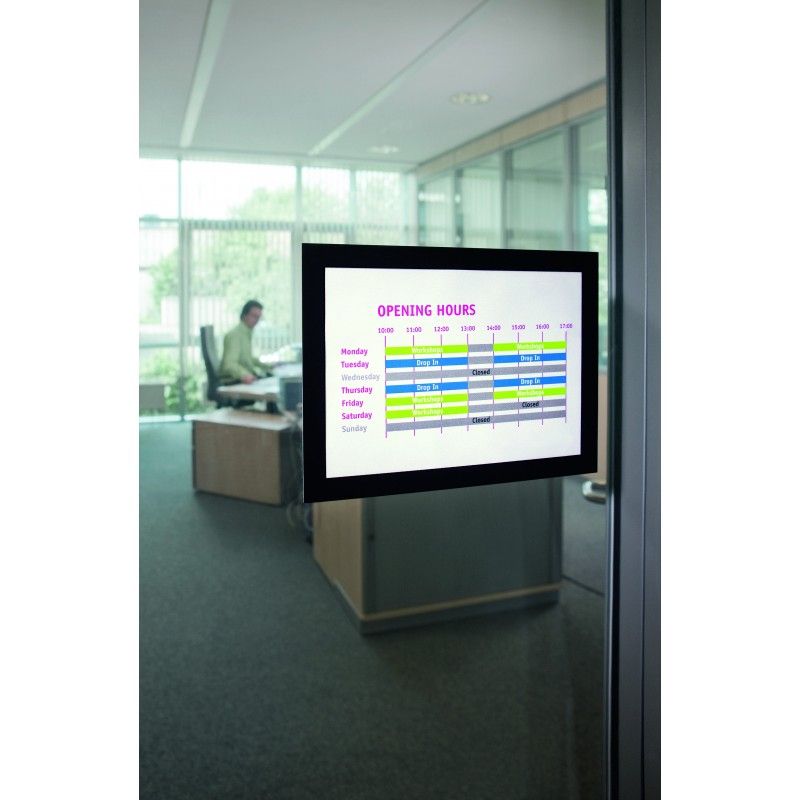 Idu0401-2a - 2 porte-affiches muraux adhésifs repositionnables - Toutelasignaletique - formats A5, A4 ou A3_4