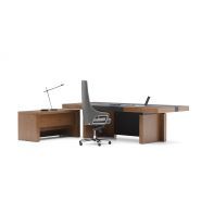 Armada - Bureau de direction - Bürotime - Bois naturel avec armoire à verrouillage numérique et fonctionnalités modernes_4