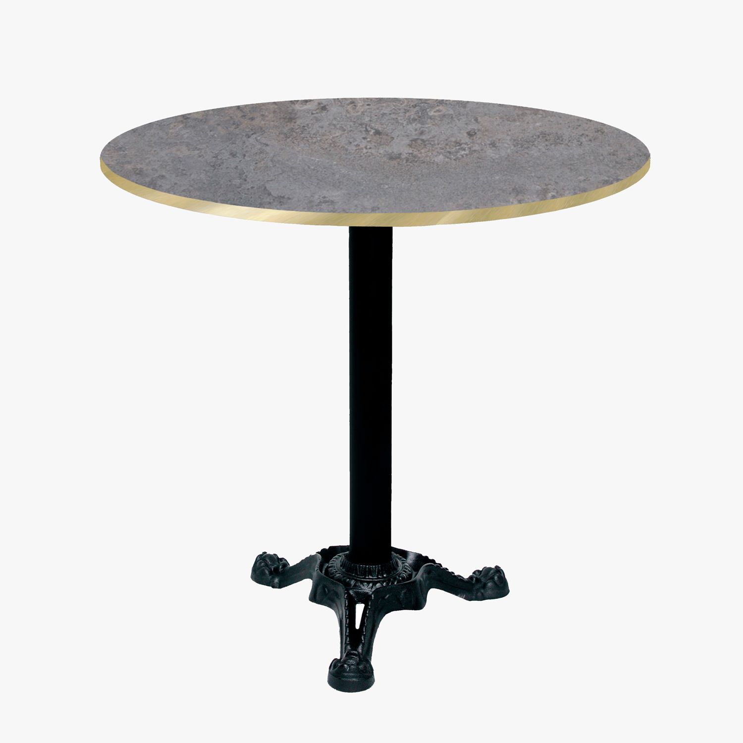 Table bistrot Bistrotab - piétement en fonte, choix de plateaux sur mesure, usage intérieur et extérieur_4