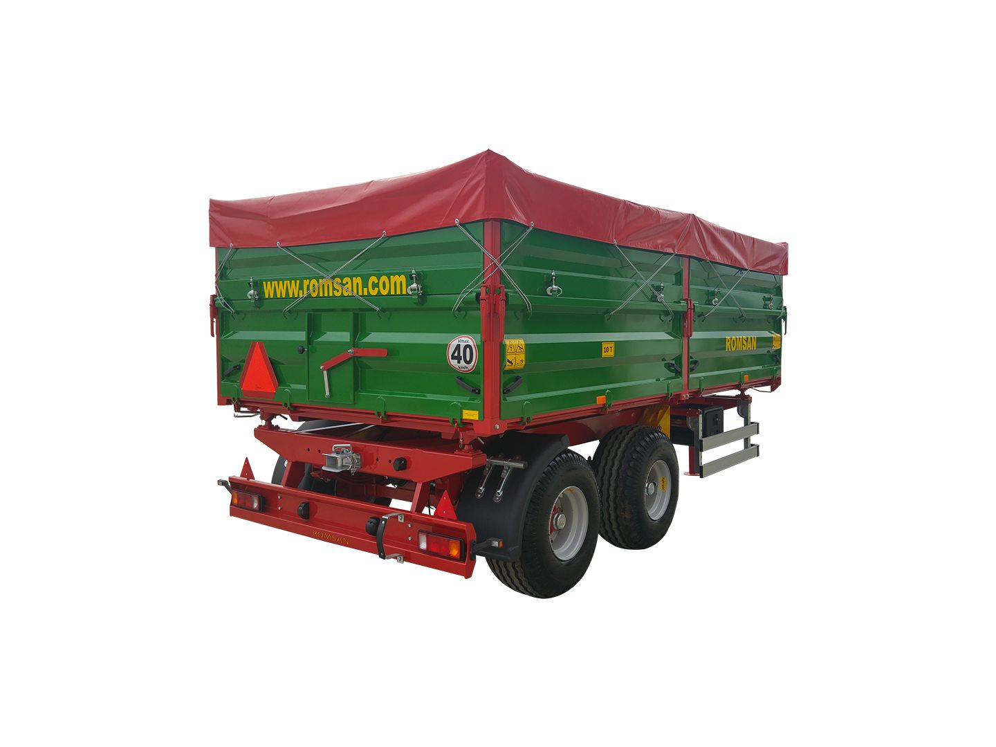 R 100 TASGA Benne agricole à tandem essieu - ROMSAN - capacité 10 000 kg_4