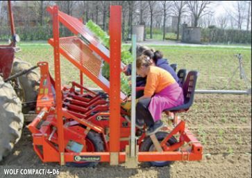 Planteuse Checchi & Magli Wolf pour rendement élevé et confort
