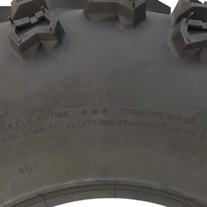 26x8.00-12 Quad ATV Tyre 6ply Wanda P3128 E-Marked Road Legal Tubeless Tire_4