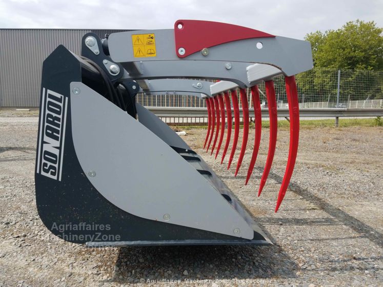 Godet multi-services 2,1 m - Sonarol, adaptable sur plusieurs attelages (Mailleux, Euro, Faucheux)_4