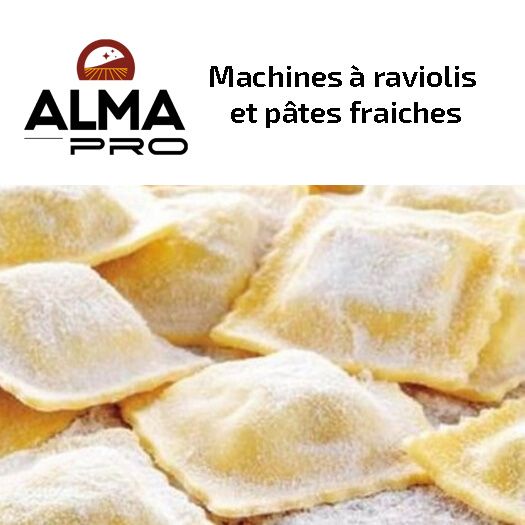 Équipement de transformation alimentaire pour raviolis et pâtes