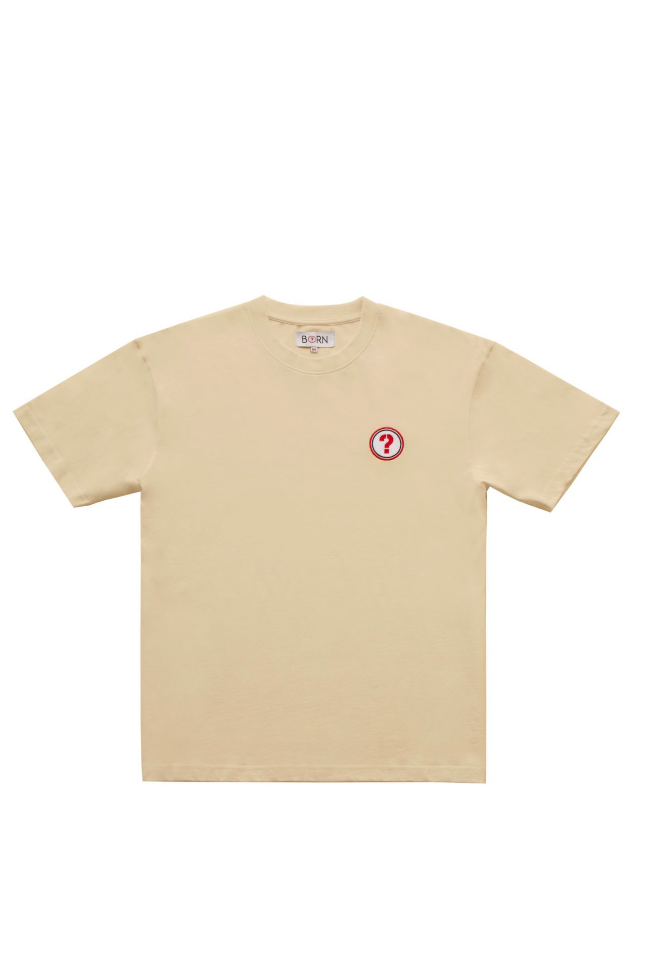 T-shirt oversize manches courtes unisexe - 100% coton bio - Concept personnalisable avec patch à scratch_4