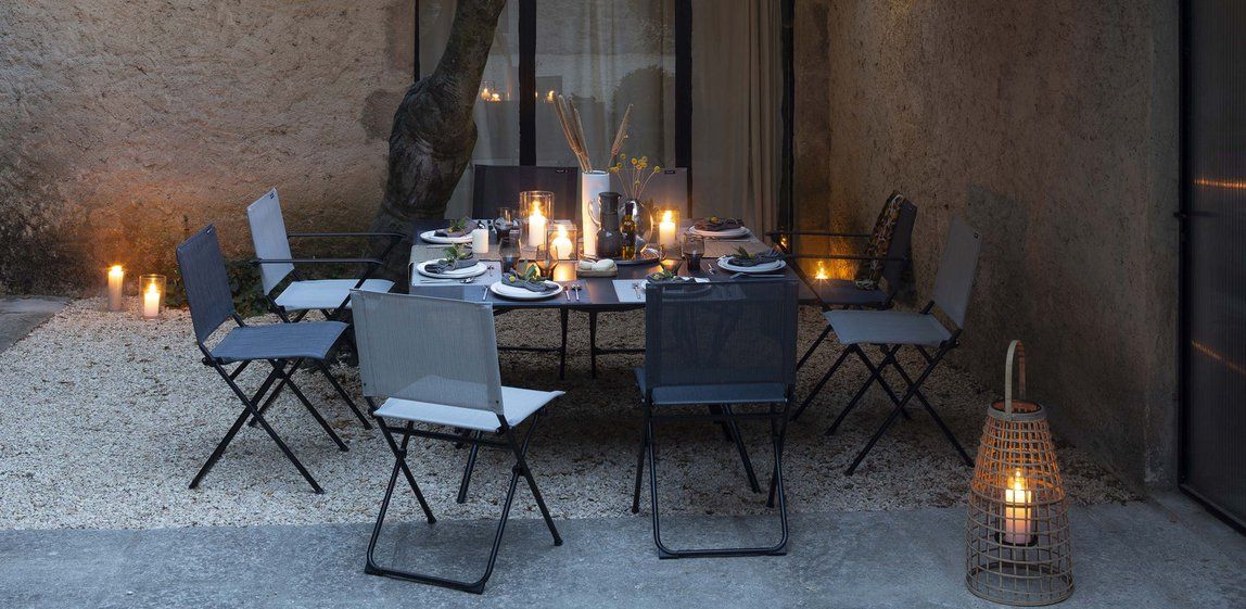 Chaise pliante LFM2640_8225 - Lafuma - en acier galvanisé - design chic et pratique_4