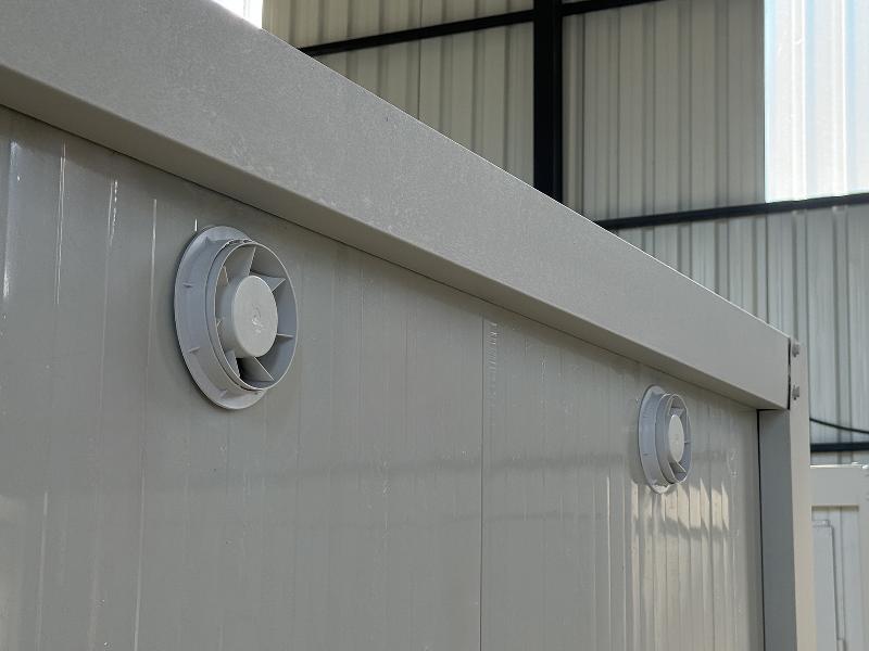 Solution modulaire WC-Douche haut de gamme - Isolation thermique - Dimensions 120x220x250cm_4