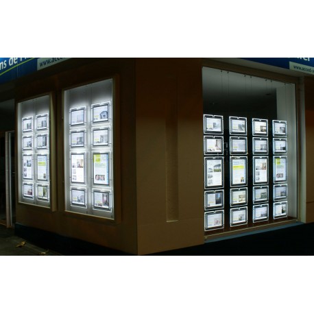 Vitrines extérieures - aluminium anodisé ou thermolaqué - vitrage plexi choc ou verre sécurit - fermeture sécurisée_4