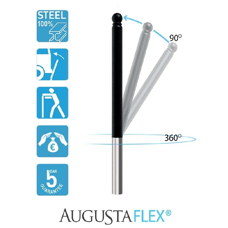 Potelet bombé en INOX ø 60 