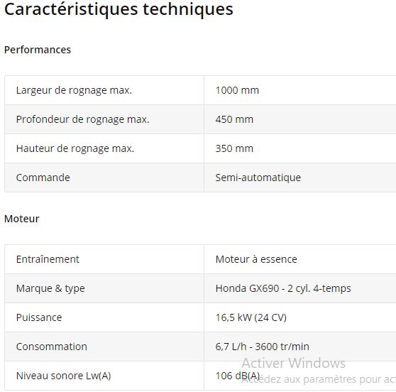 B24-100 - rogneuse de souches - jobeau - puissance 24 cv_4