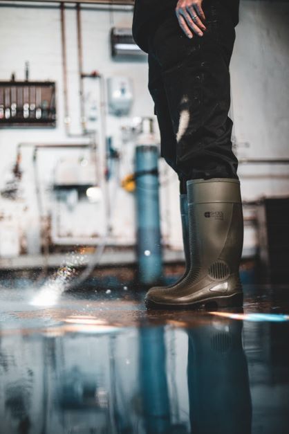 Guardian - Bottes de sécurité S4 antidérapantes - PVC - résistantes à l'eau - vert ou blanc_4