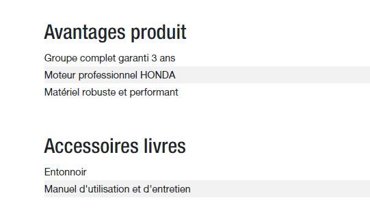HX 4000 C5 Groupe électrogène - Kohler - Gamme INTENS - Puissance max 3,70 kW - 230 V - 50 Hz_4