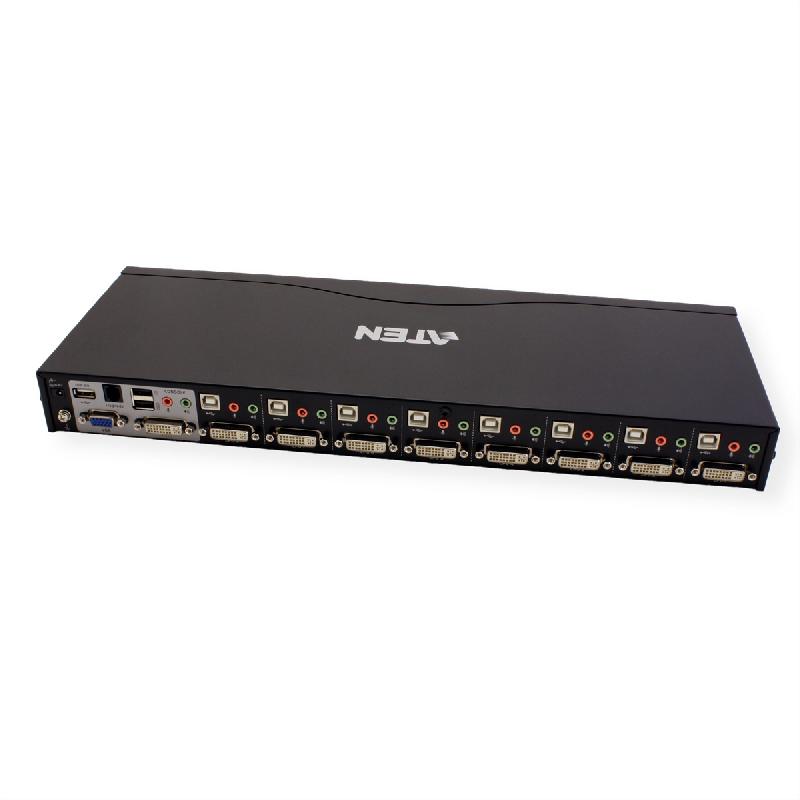 Aten cs1768 switch kvm dvi, usb, audio, 8 ports_4