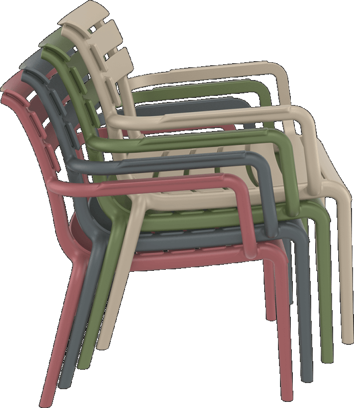 Lot de 6 Fauteuils Lounge PARIS - Élégance, Confort et Robustesse pour professionnels de l'événementiel_4