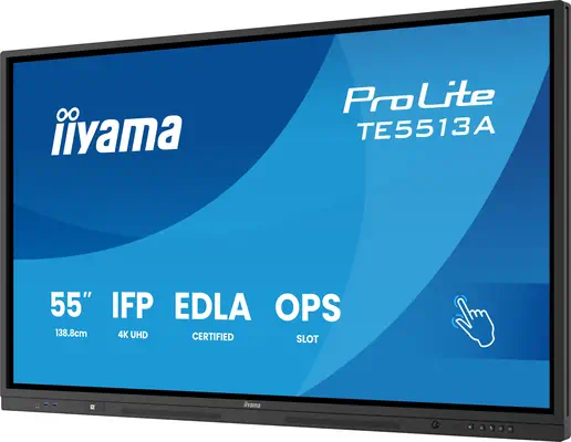 Iiyama TE5513A-B1AG àÉcran d'affichage dynamique àÉcran plat interactif 138,7 cm (54.6