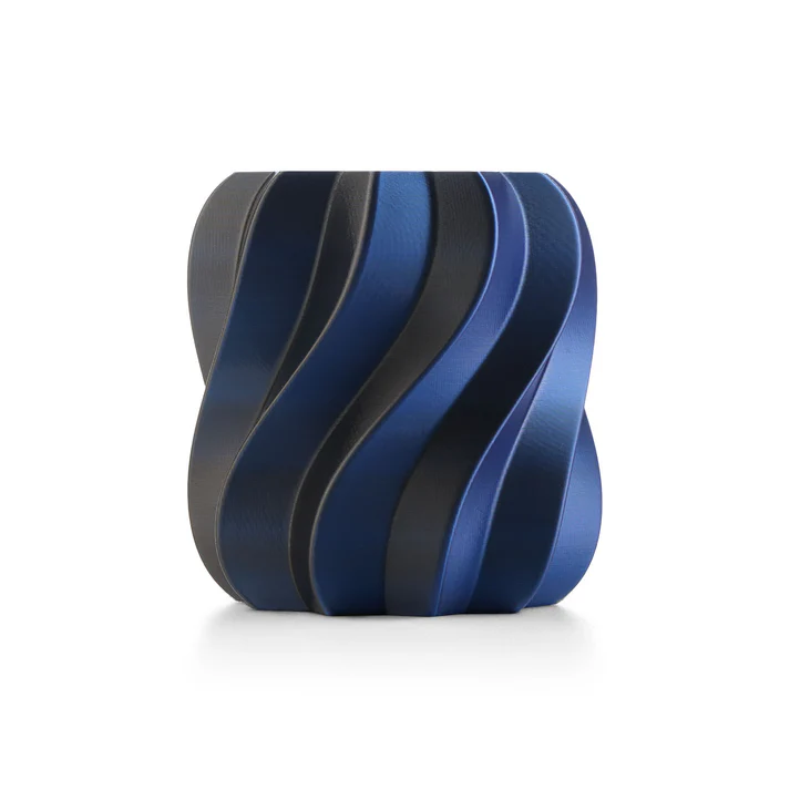 Mot en Impression 3D - Soie noir bleu_4