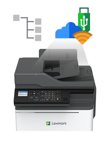 Cx420 series - imprimantes multifonctions - lexmark france - vitesse 23 pages par minute¹_4