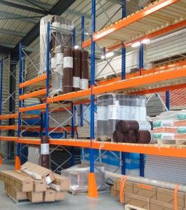 Rayonnage et rack à palette Cantirac - stockage pour isolants volumineux et palettes variées_4